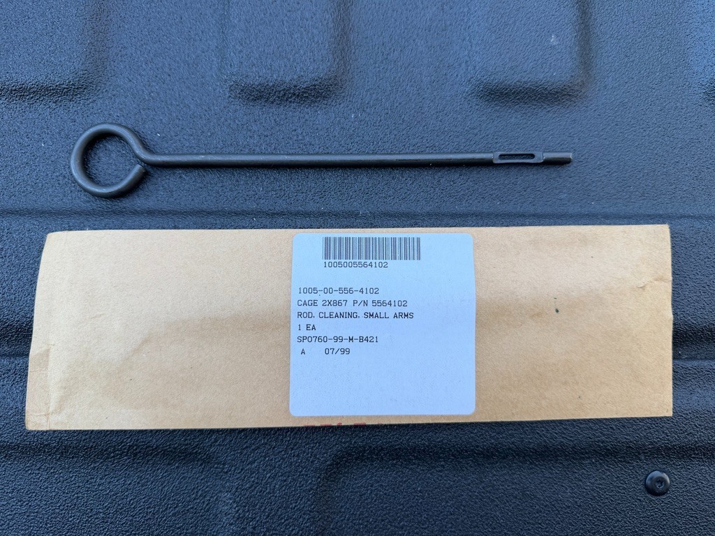 US GI 1911 Pistol Cleaning Rod 45 Cal New Old Stock in wrap NSN1005-00-556-4102