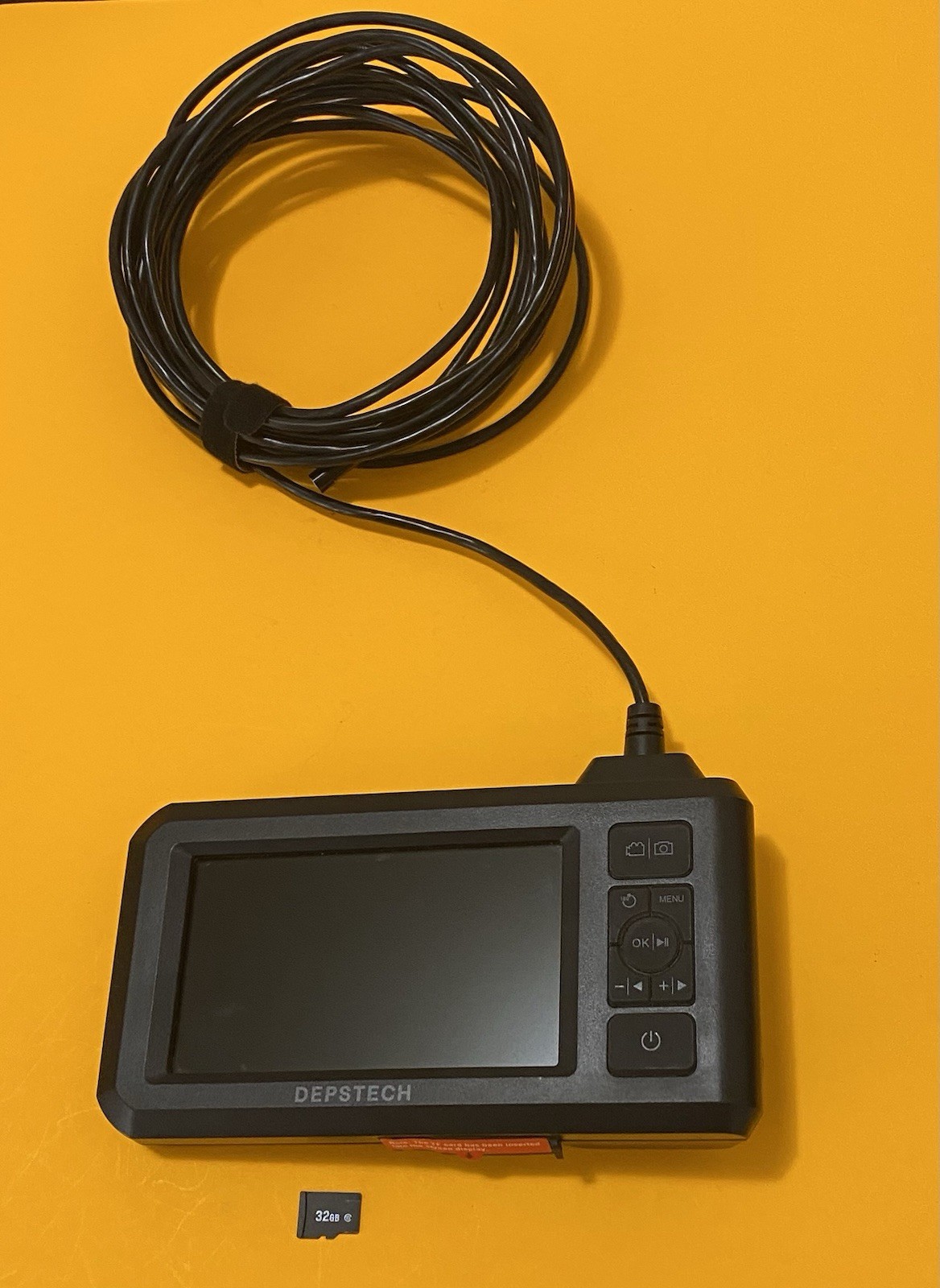 DEPSTECH DS300 1080P Dual Lens Industrial Endoscope Borescope Camera 4.3" Screen