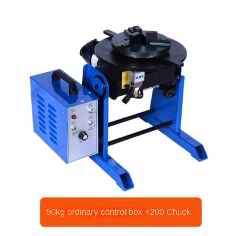 50kg Pipe Joint Automatic Welding Positioner Positioner Foot Welding Turntable