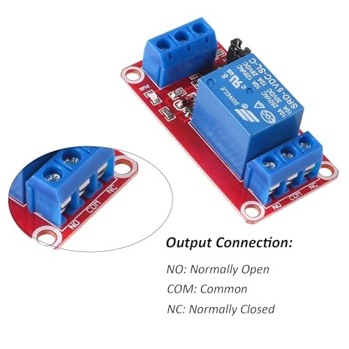 GTIWUNG 10Pcs DC 5V Relay Module 1-Channel
