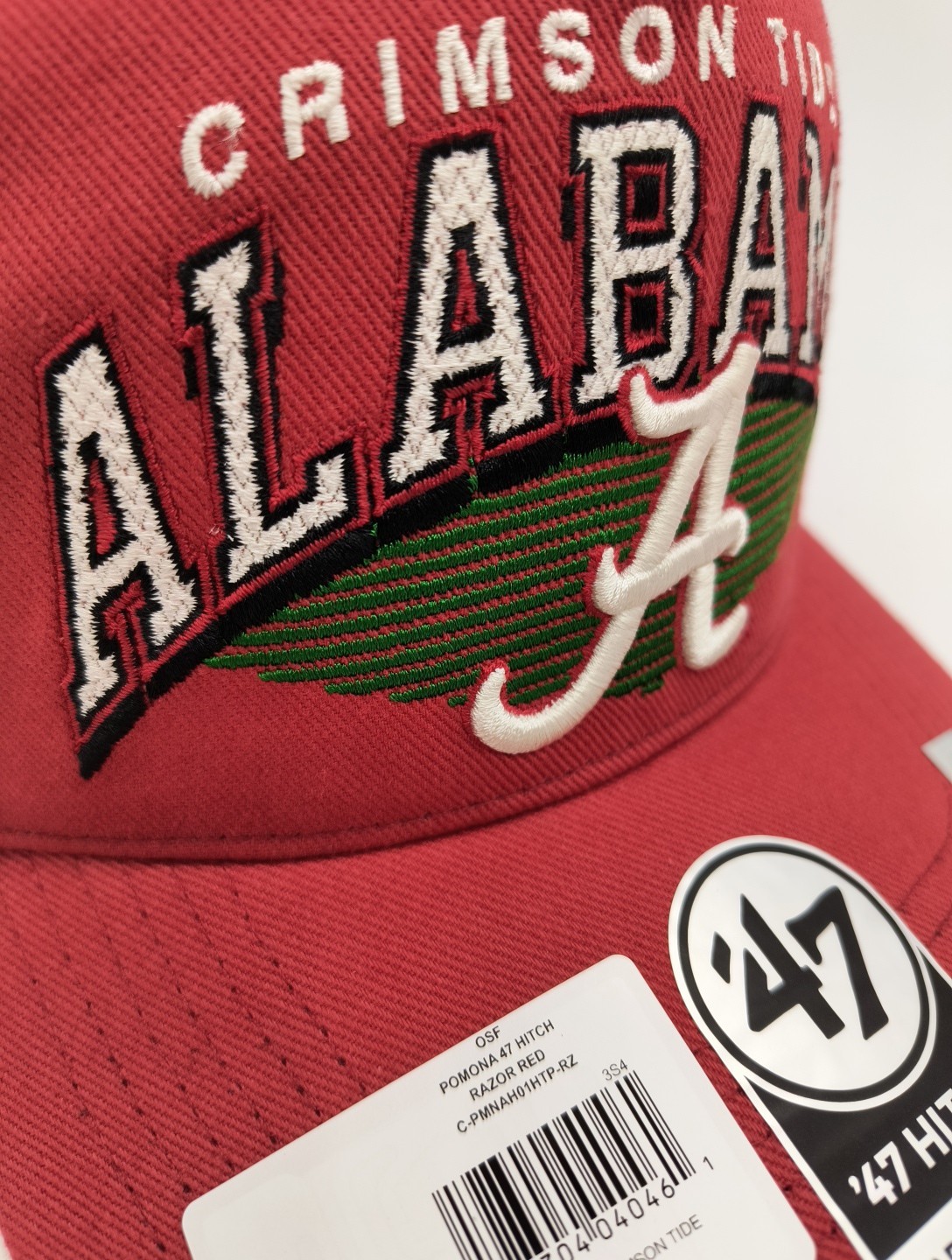 Alabama Crimson Tide NCAA '47 Brand Hitch Snapback Adjustable Hat Throwback look
