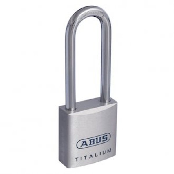 ABUS Titalium 40mm Long Shackle Padlock-Keyed To Differ Abus Padlocks Free Post