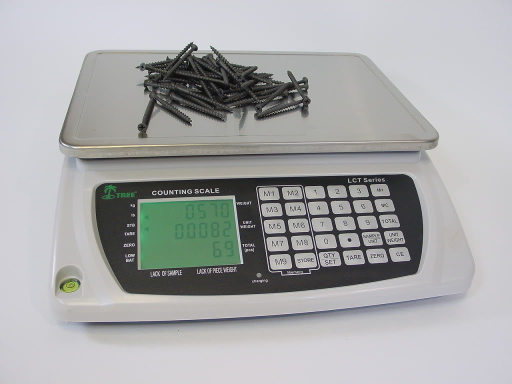 Tree Counting Scale  LW Measurements Bench Scale Digital Scale 33 lb x .001 lb