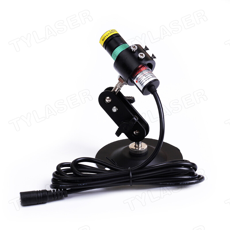 Focusable D18X65mm 520nm Direct Green Dot Laser Module with Adapter&Bracket