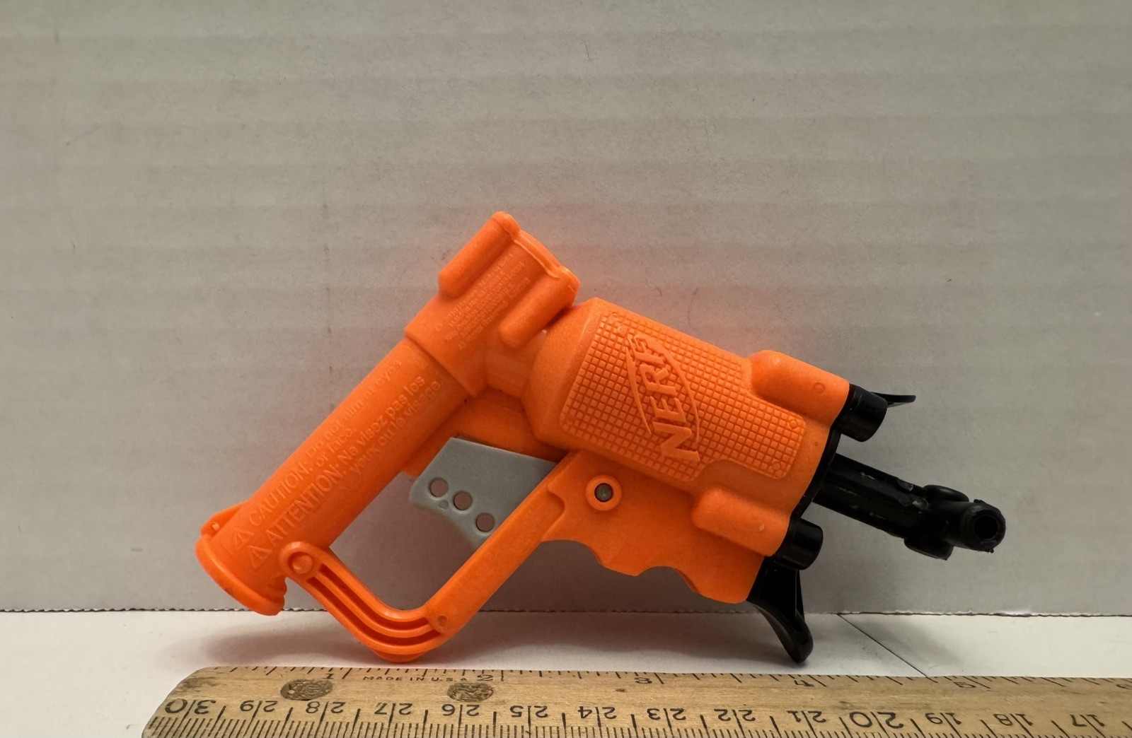 2010 Nerf Jolt Single Foam Dart Blaster Orange/Black Working