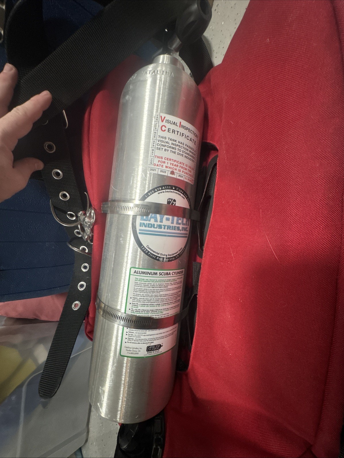 Surface Supplied Dive Gear Setup