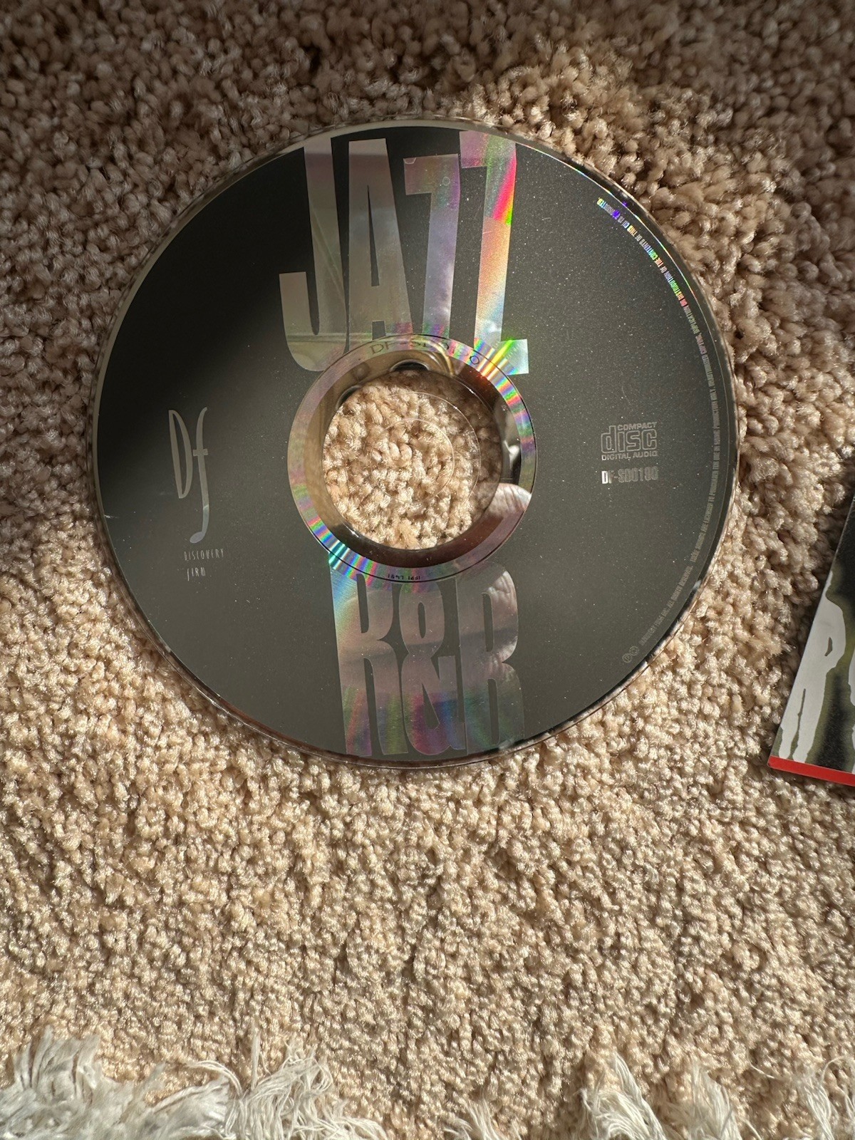 Jazz R&B audio loop and sampling disc