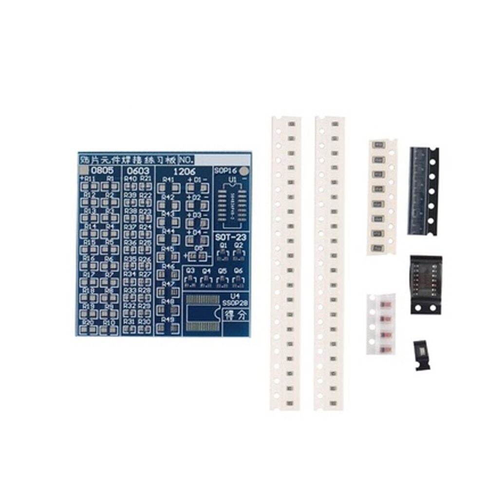 5PCS SMT SMD Component Welding Practice Board Soldering Practice DIY Kit