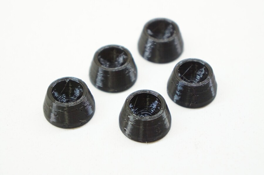 Replacement Rubber Glides Feet Pads for Ikea Gilbert Chair (Rubberized, 5-Pack)