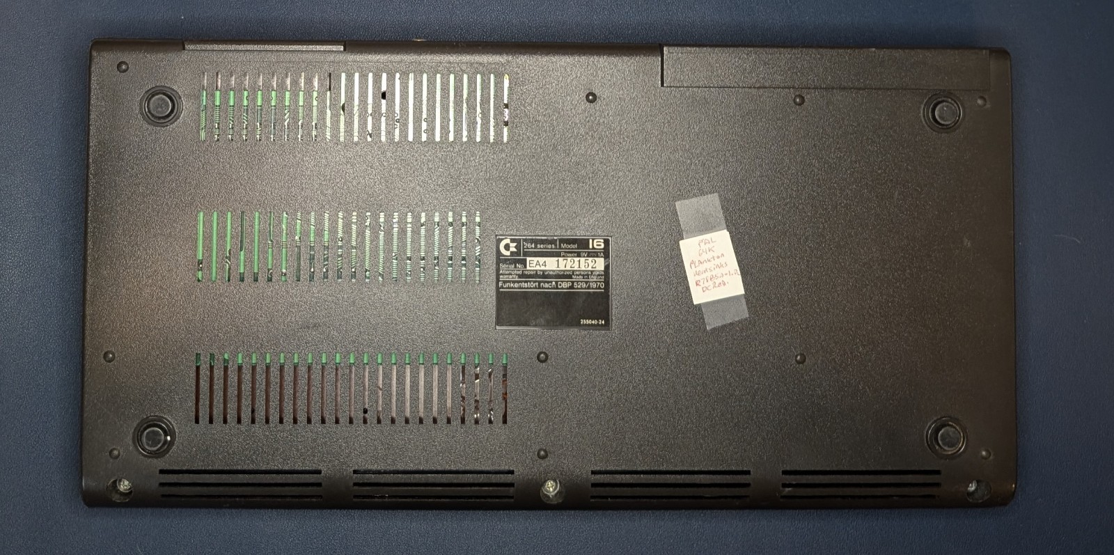 Commodore 16 C16 Computer, PLAnkton, 64K RAM, Joystick adapter, Multicart 264