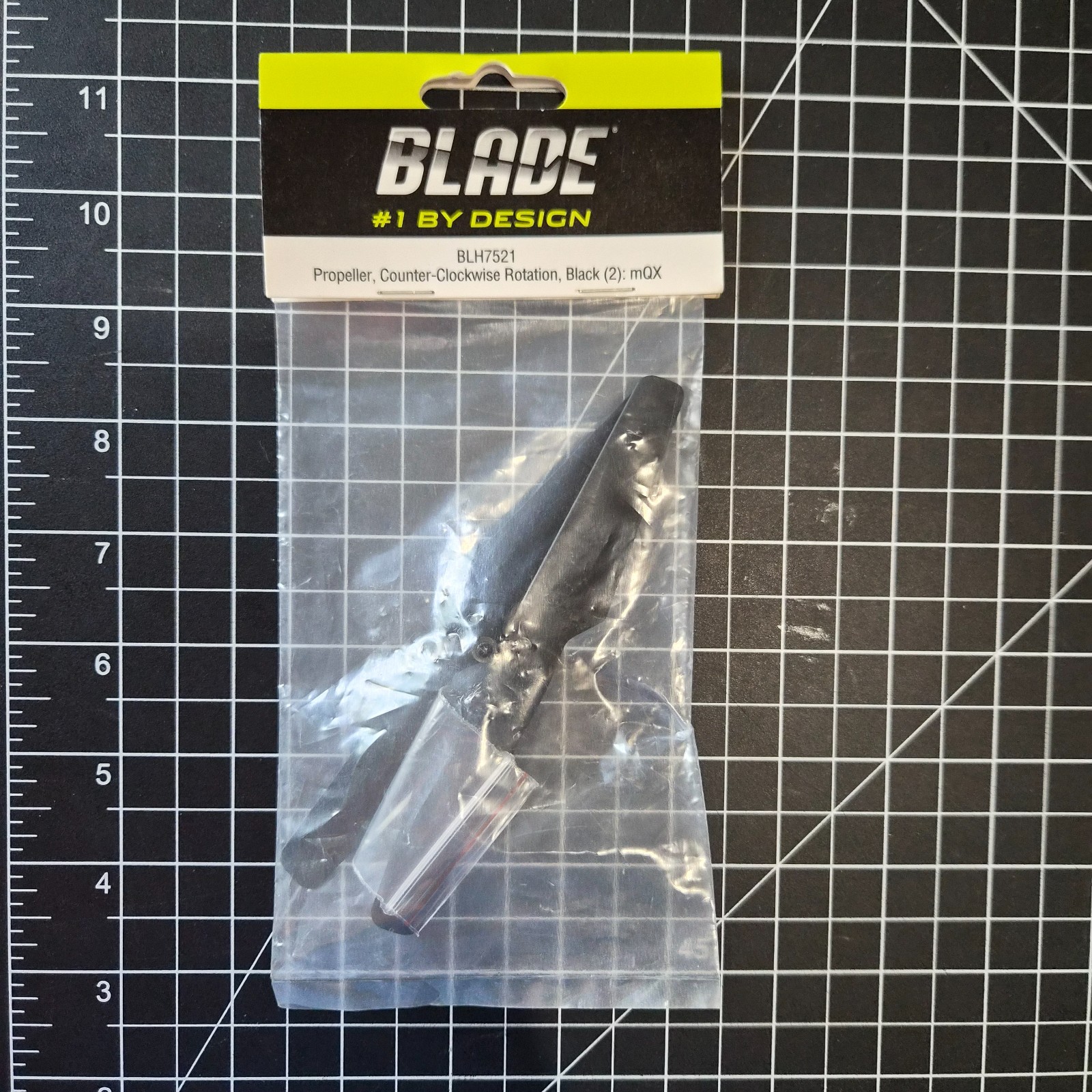 BLH7521 Blade Counter-Clockwise Rotation Propeller Set (Black) (2) (mQX) B6