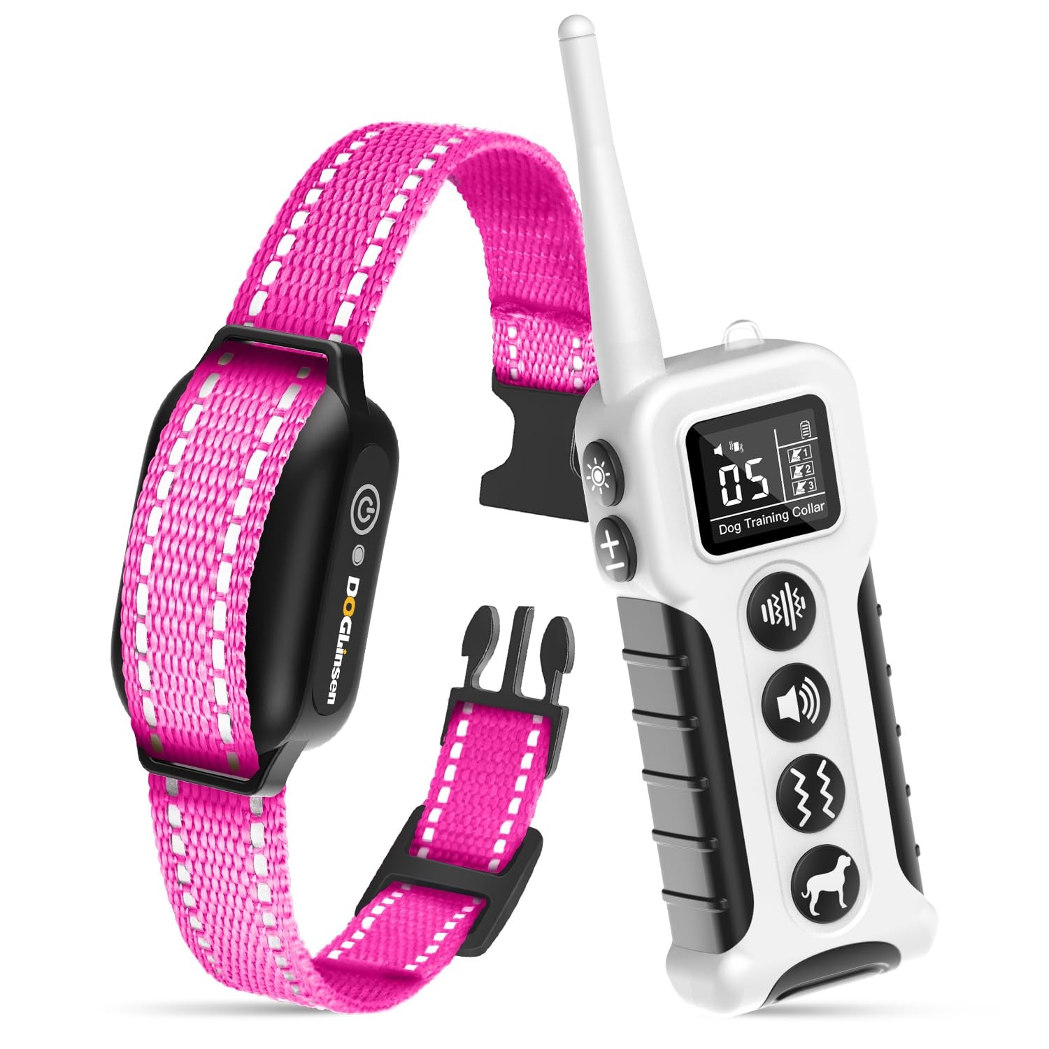 No Shock Dog Training Collar with Remote 3300ft Range