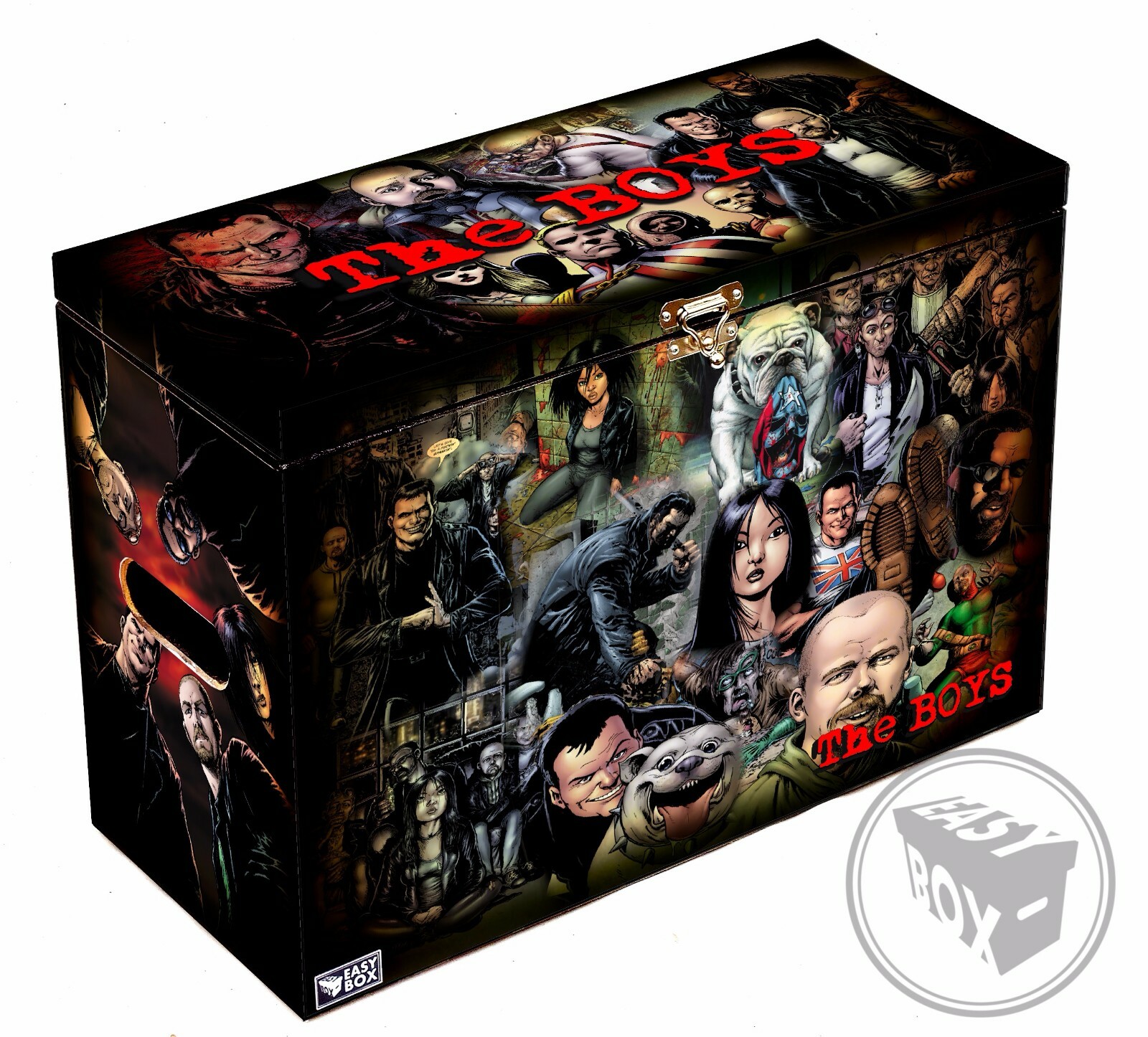 The Boys - Large Comic Book Hard Storage Box Chest MDF
