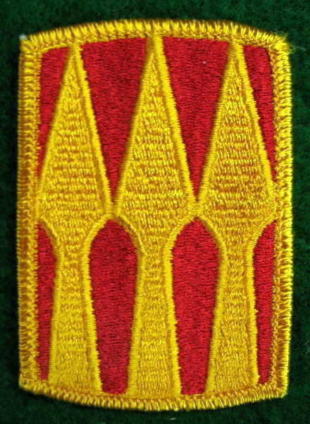 U.S. VIETNAM ORIGINAL 1968 3RD SUPPORT BRIGADE MILITARY SLEEVE PATCH NOS #11