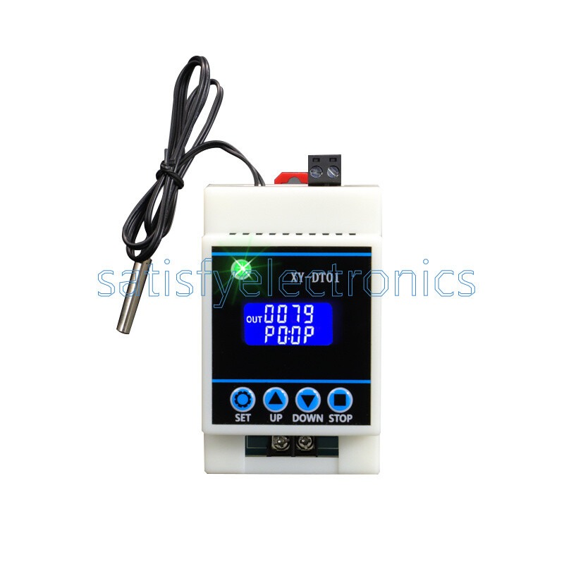 DT01 Temperature Controller Panel Digital Display Panel 30A NTC 10K Probe