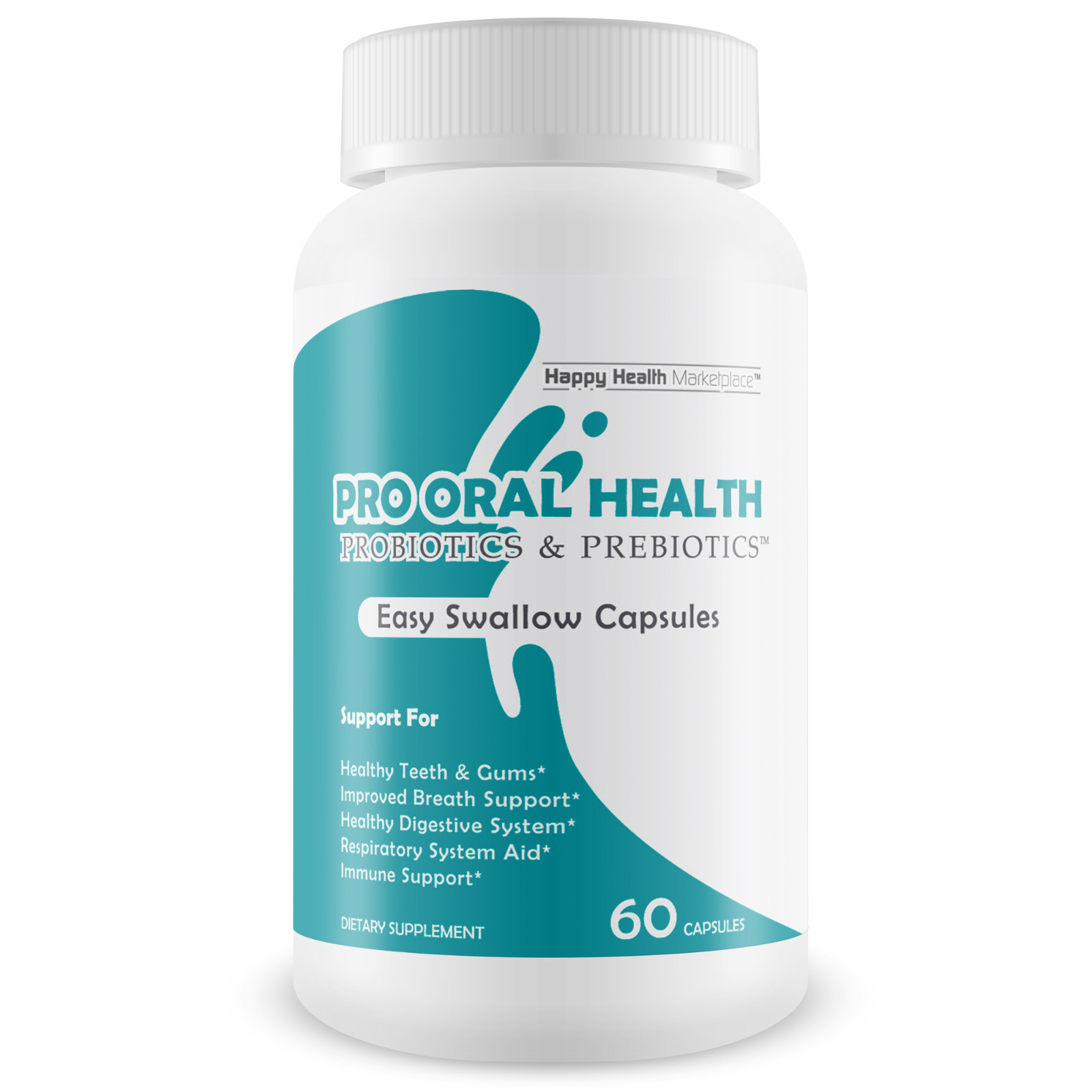 Pro Oral Health Probiotics & Prebiotics - Oral Probiotics for Mouth & Bad Breath
