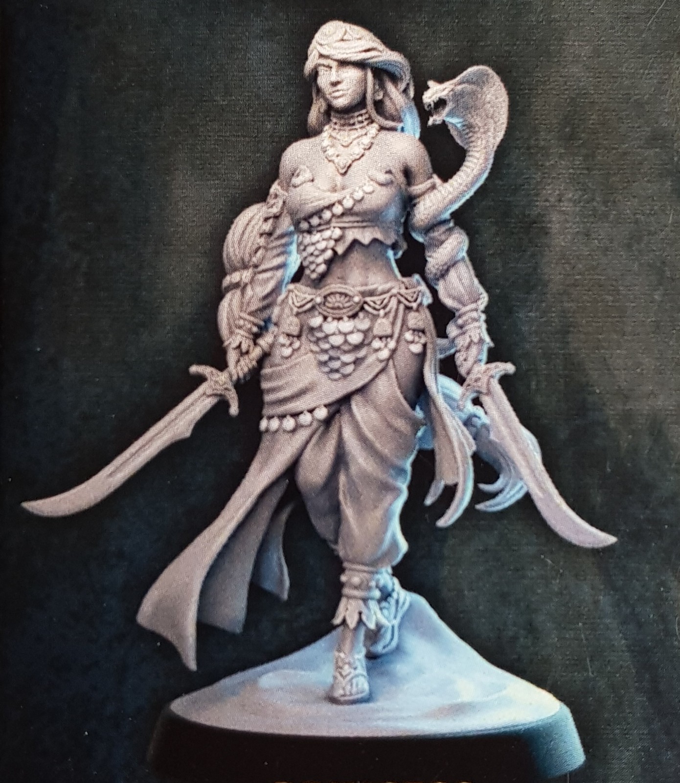 Mammoth Factory Fateless Desert Princess Chamomile  TTRPG 3D Miniature