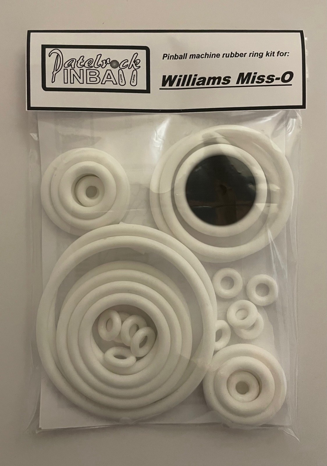 1969 Williams Miss O Pinball Machine Rubber Ring Kit