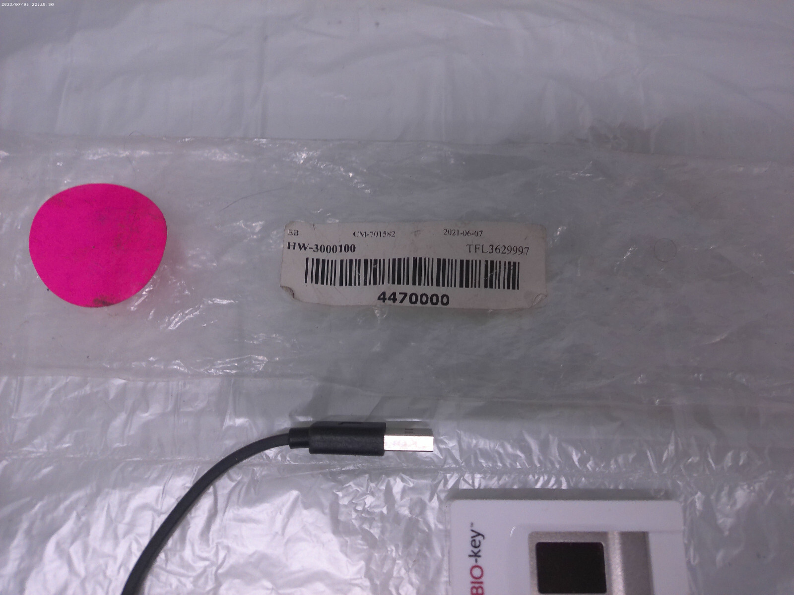 BIO-KEY CTTFD240001ERBA Fingerprint Reader