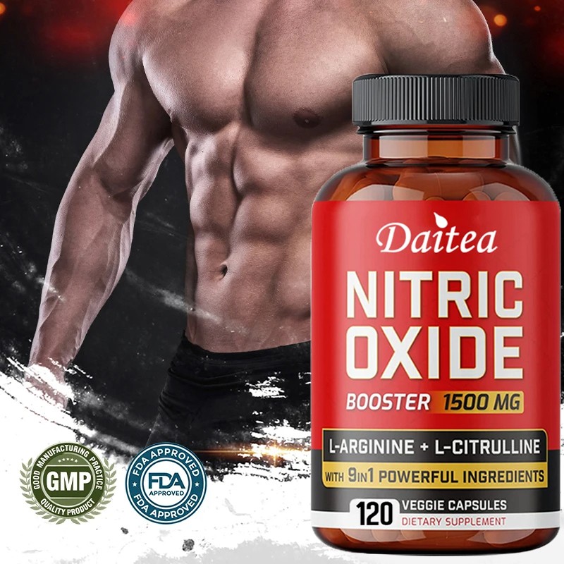 Nitric Oxide Booster For Supports Sexual Health Boost Energy Levels 120 Capsules