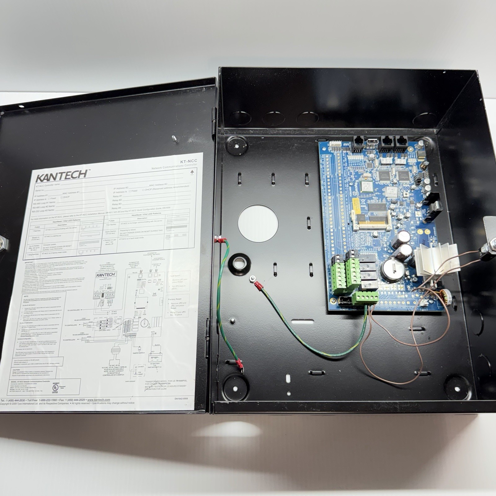 Kantech KT-NCC - Network Communication Controller