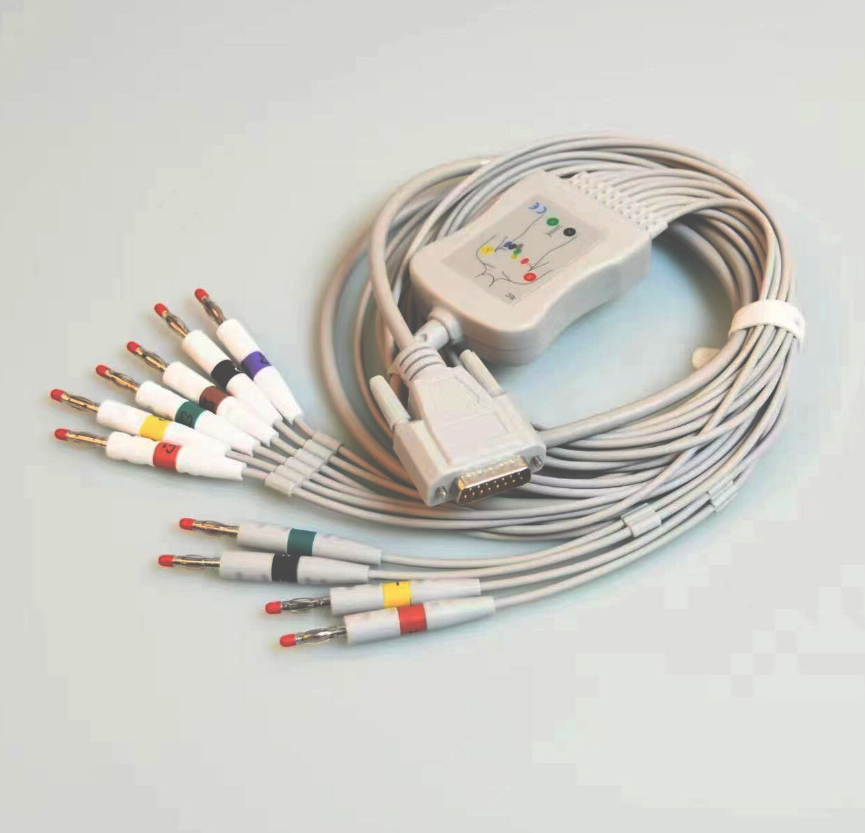 Nihon Kohden 10 Lead EKG Cable ECG-9132 ECG-9620 IEC Banana compatible