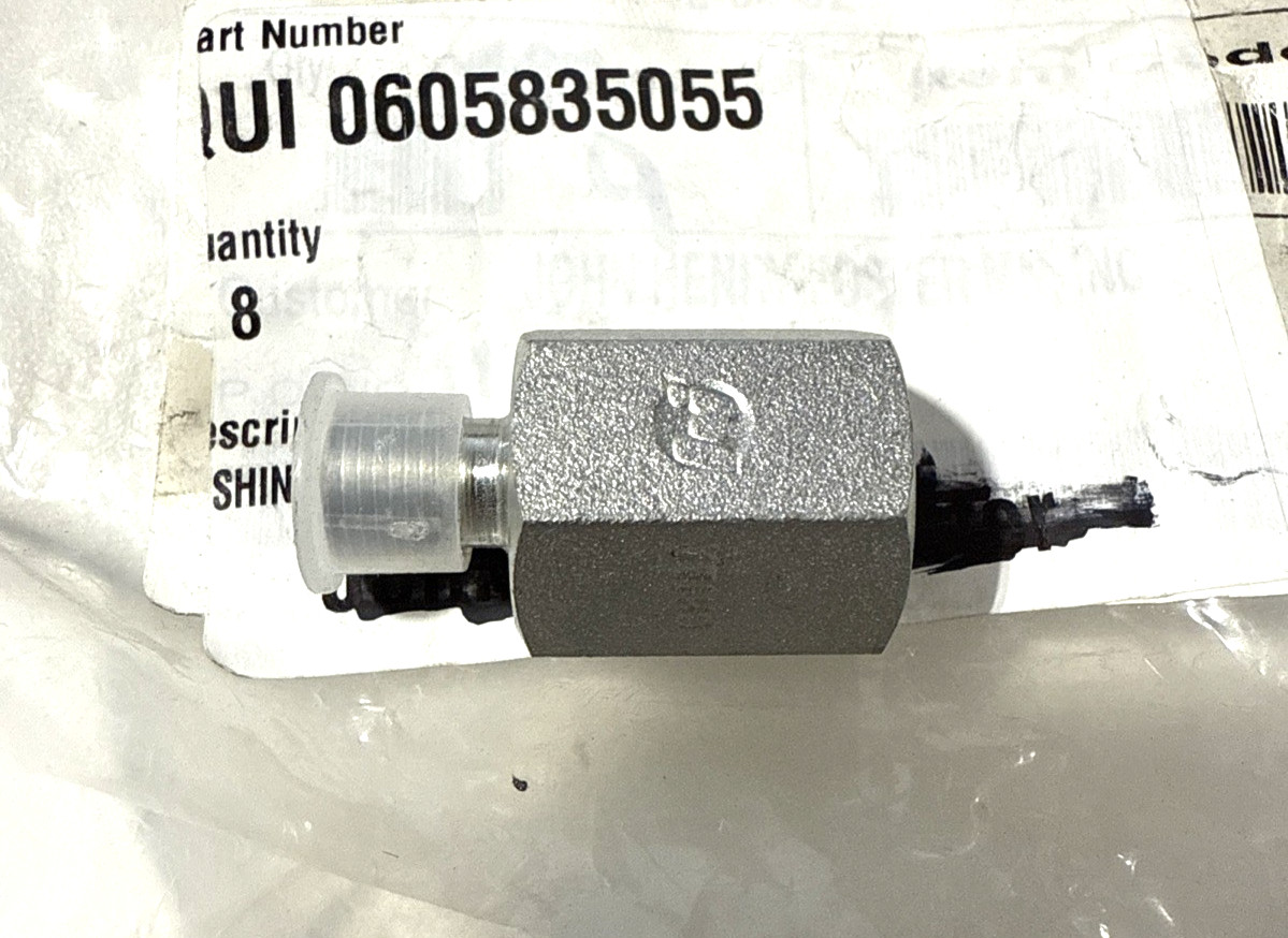 Atlas Copco Quincy Compressor 0605835055 Bushing Iso7-R 1/8 - Npt1/4 (OEM) *NEW*