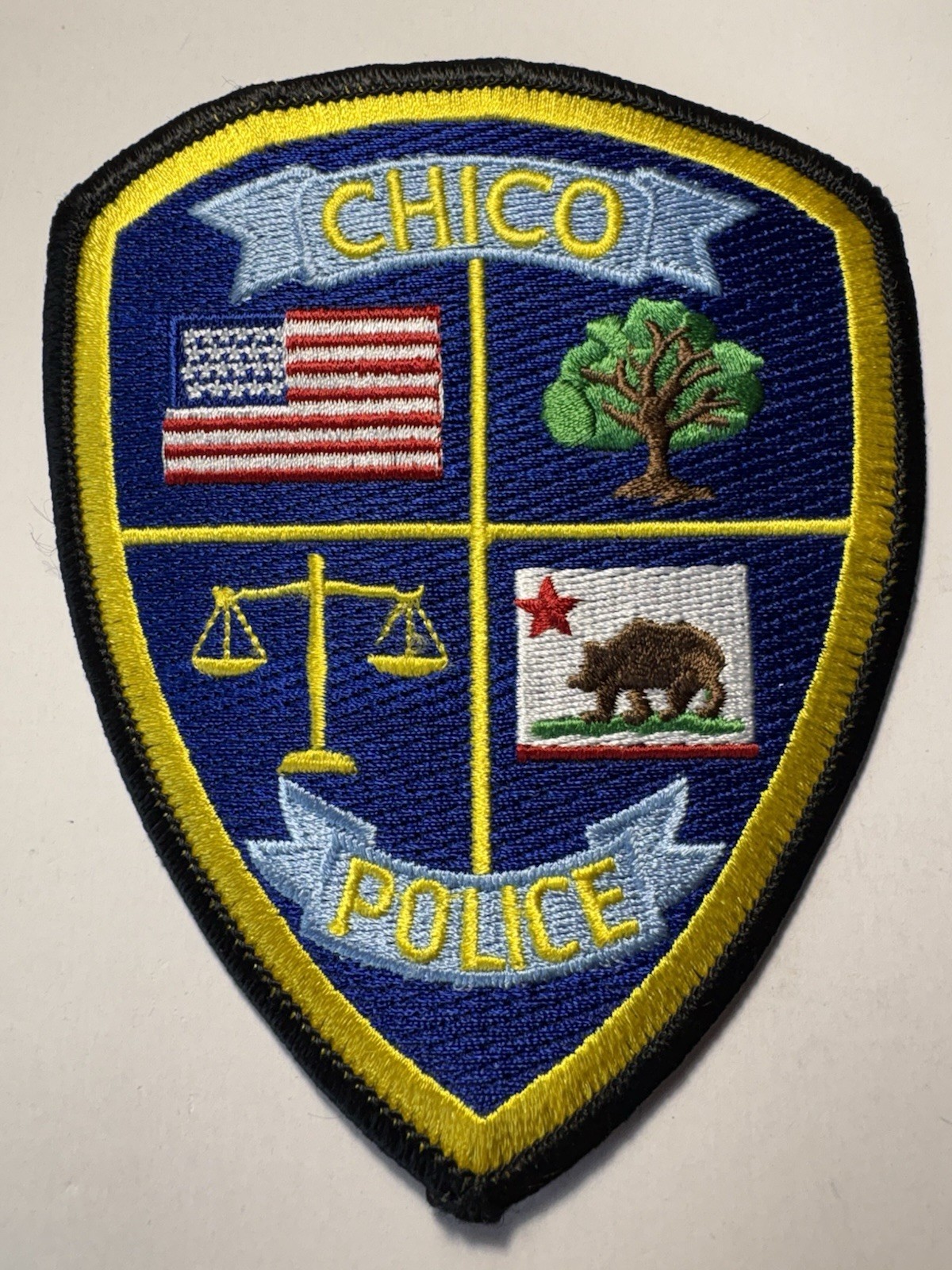 Chico California Police Patch