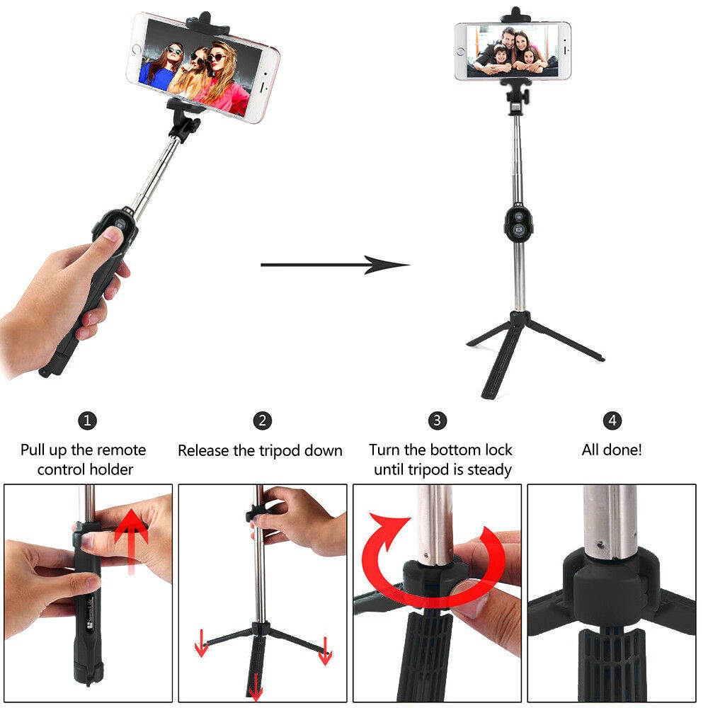 Unipod Selfie Stick Handheld Tripod