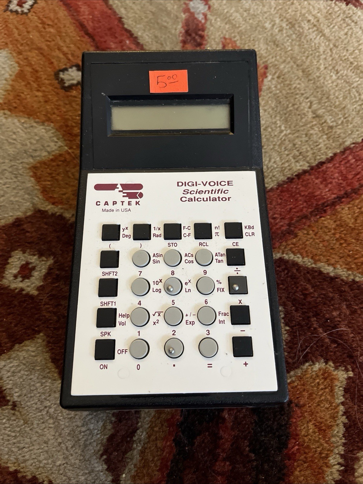 Captek Digi-Voice Scientific Calculator Talking Calculator - No Cord