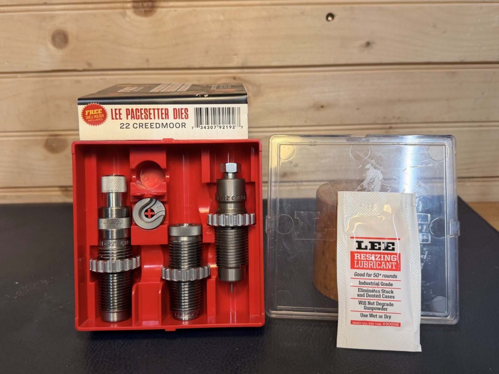 Lee Precision Pacesetter 3-Die Set for 22 Creedmoor - 92192 Reloading Die Set