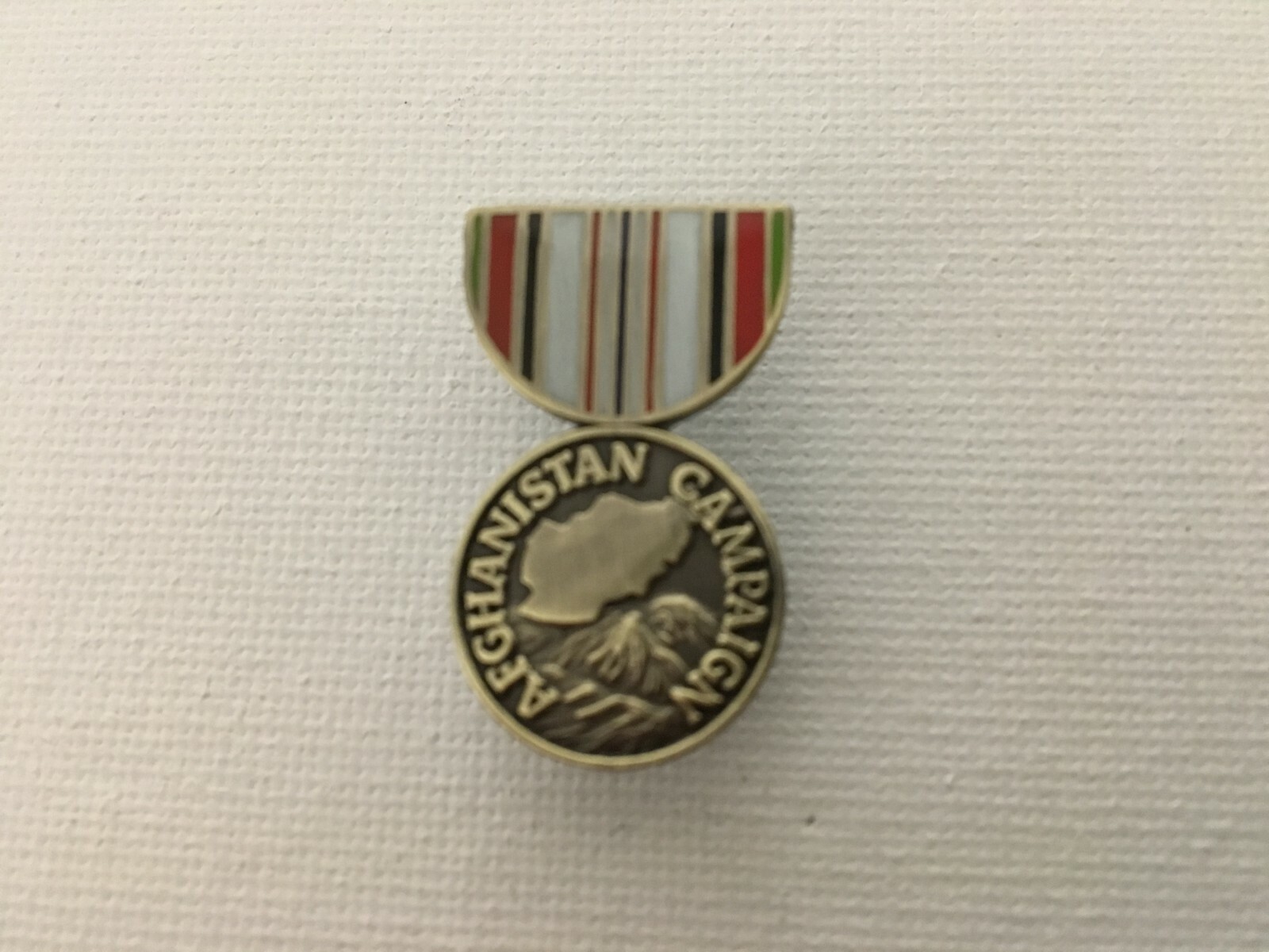 US FORCES AFGHANISTAN CAMPAIGN MEDAL HAP/LAPEL PIN