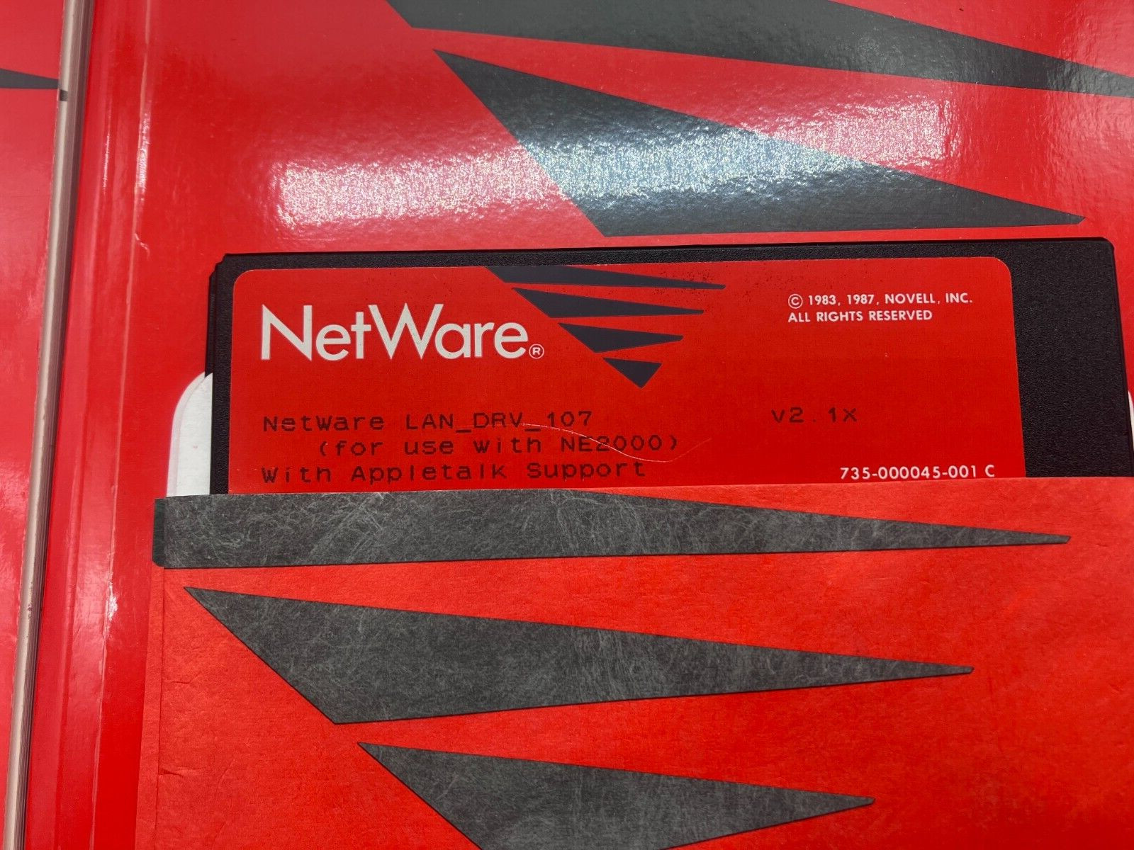 Rare Vintage Novell Netware Lot