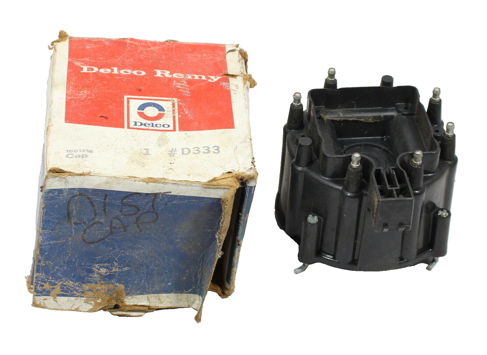 Distributor Cap, Ignition ~ 1976 1977 Pontiac ~ 1891212 ~ D333 ~ Delco Remy
