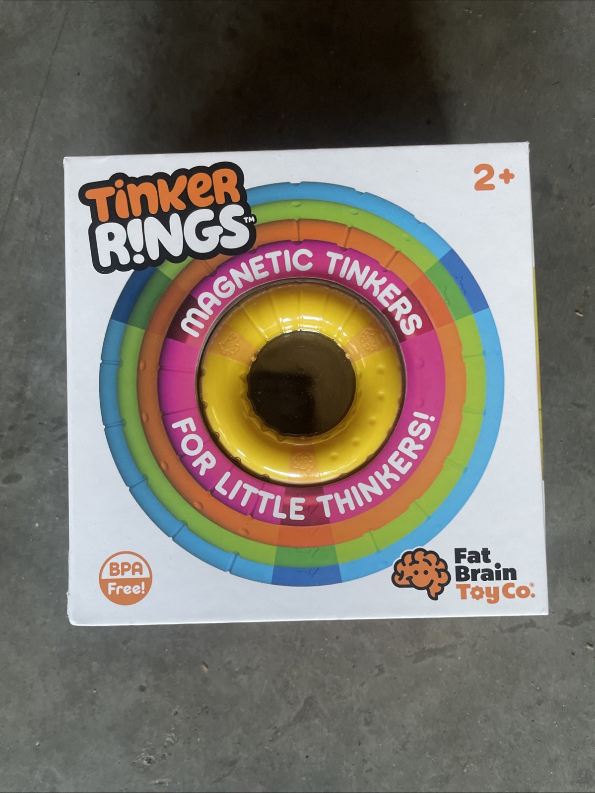 Fat Brain Toys Tinker Rings Baby Toys & Gifts for Ages 2 to 3