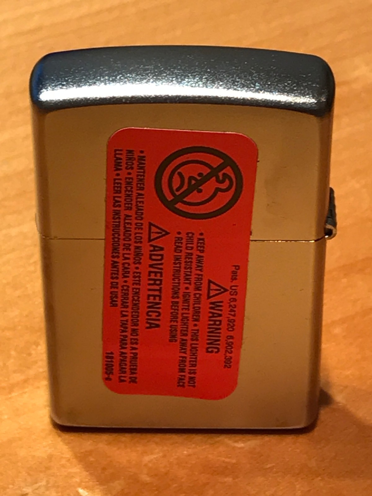 CLASSIC ZIPPO LIGHTER FLYING EAGLE DESIGN SOVEREIGN POWER WITH ORIGINAL CASE