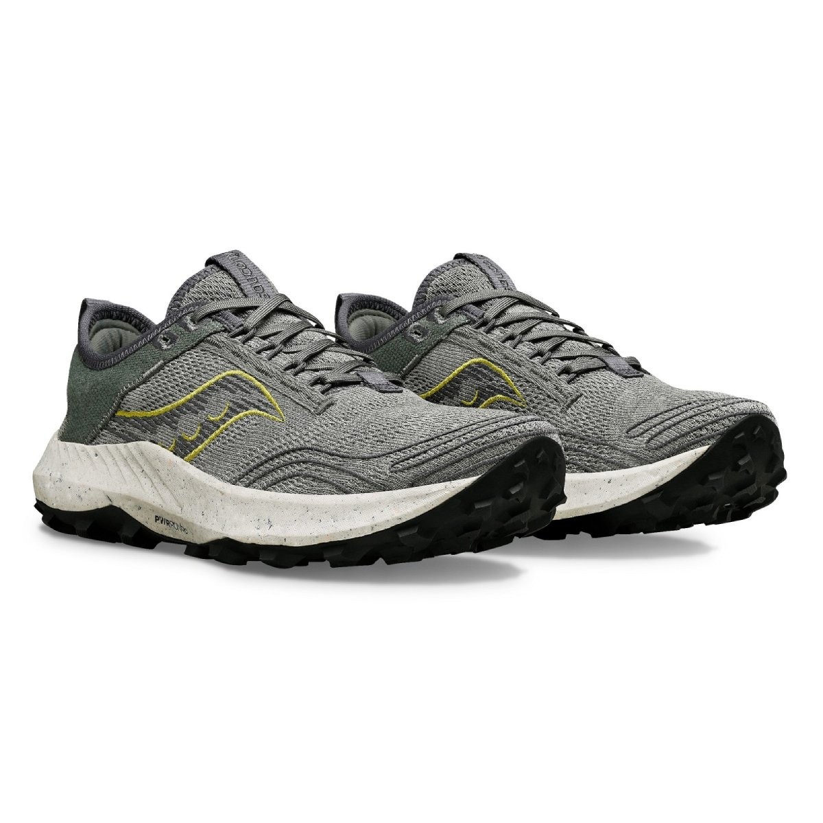 Saucony Peregrine RFG Trail Running Shoes - Bough/Shadow - Mens Size 8.5 - NEW