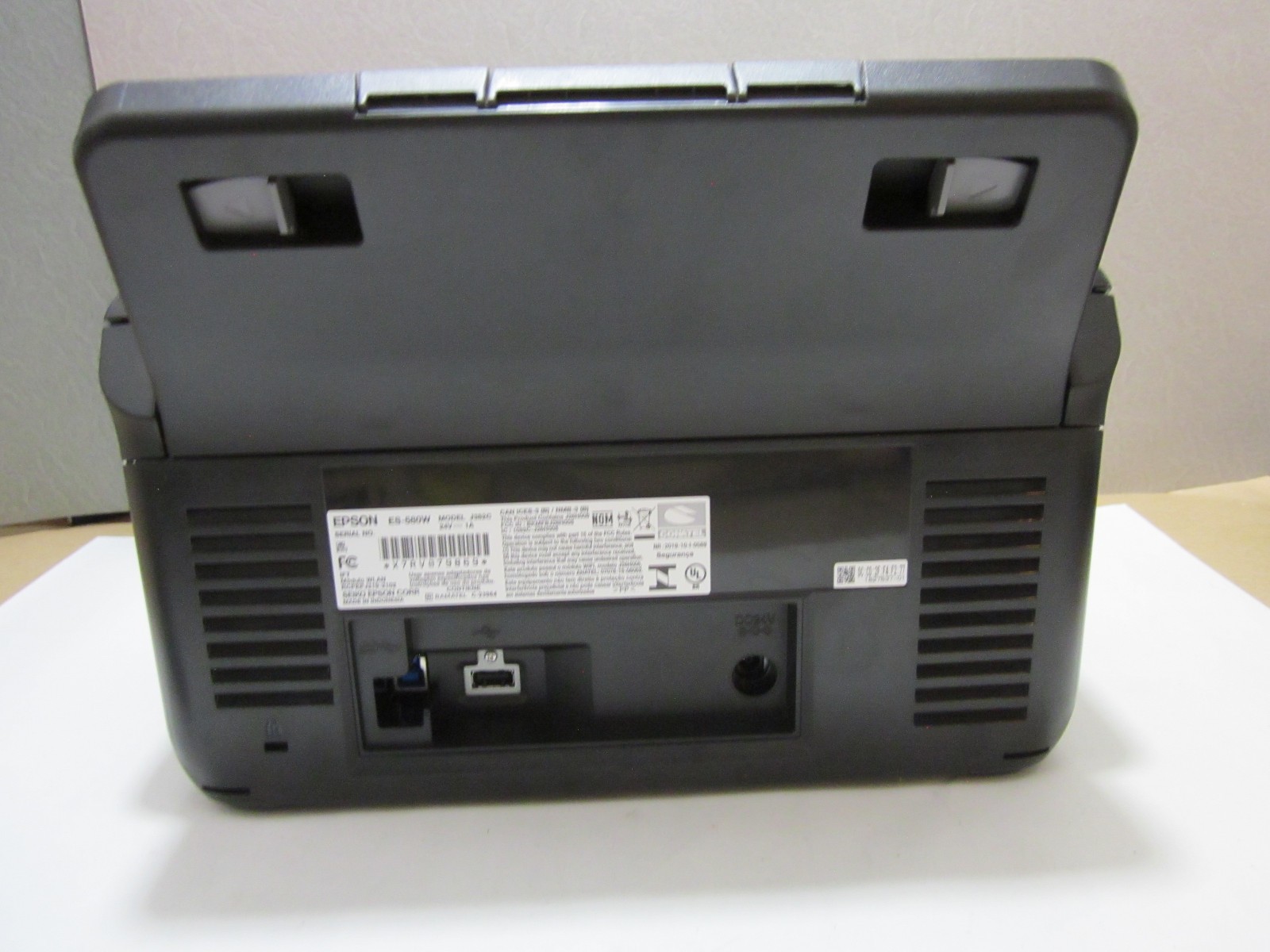 Epson WorkForce ES-580W Wireless Duplex Touchscreen Document Scanner J382C