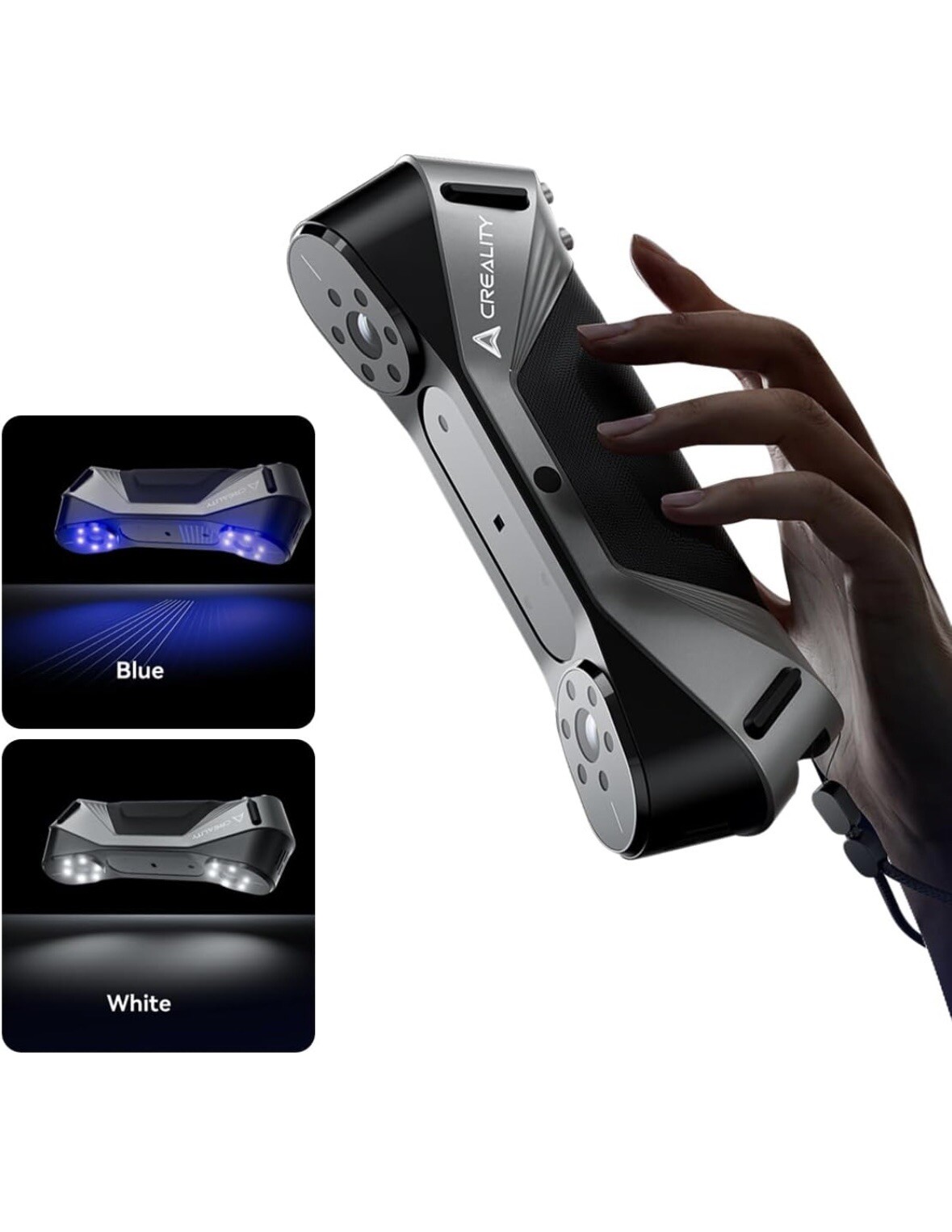 Creality Handheld 3D Scanner Raptor CR-Scan 0.02 mm Accuracy 60fps Scan Speed