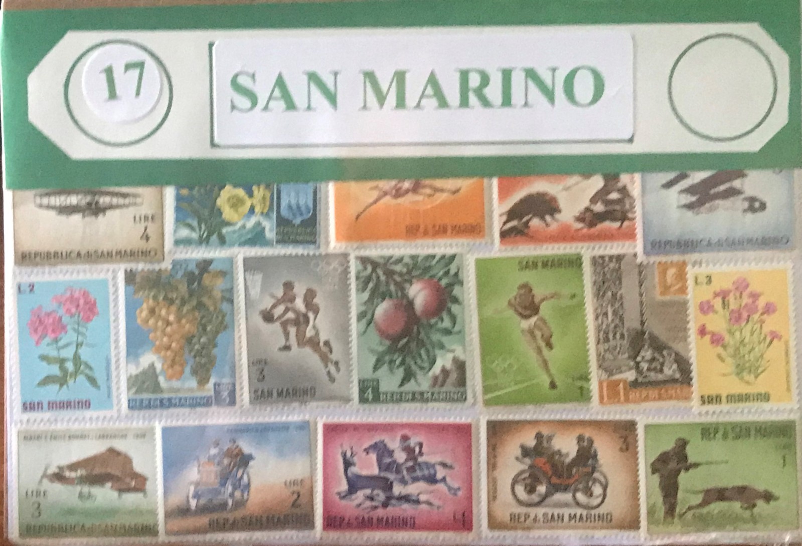 Stamp Packet - San Marino