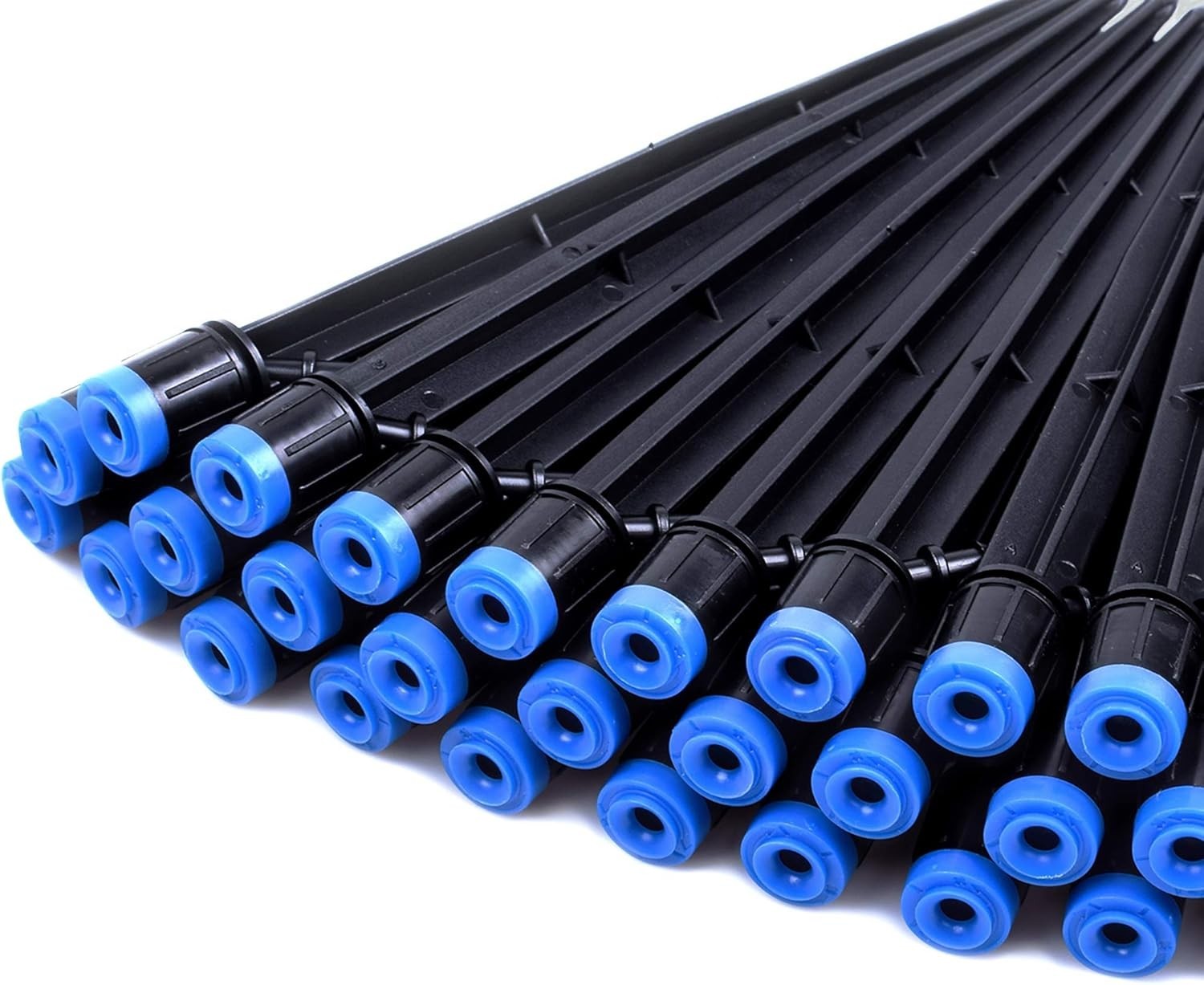 Irrigation System Drip Emitters - 50PCS Adjustable Flow for Versatile Gardens