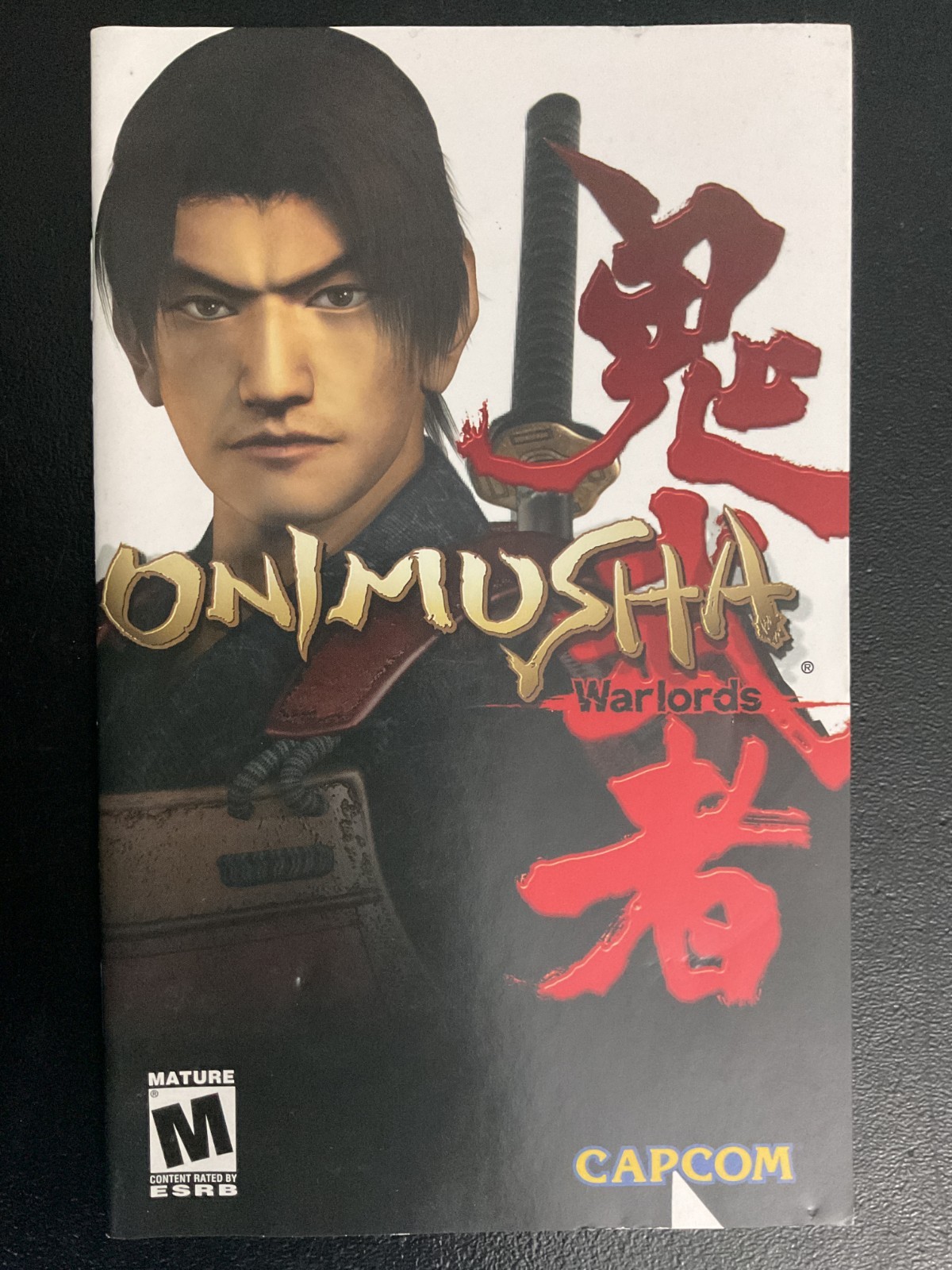 Onimusha: Warlords PS2 PlayStation 2 Instruction Manual Only