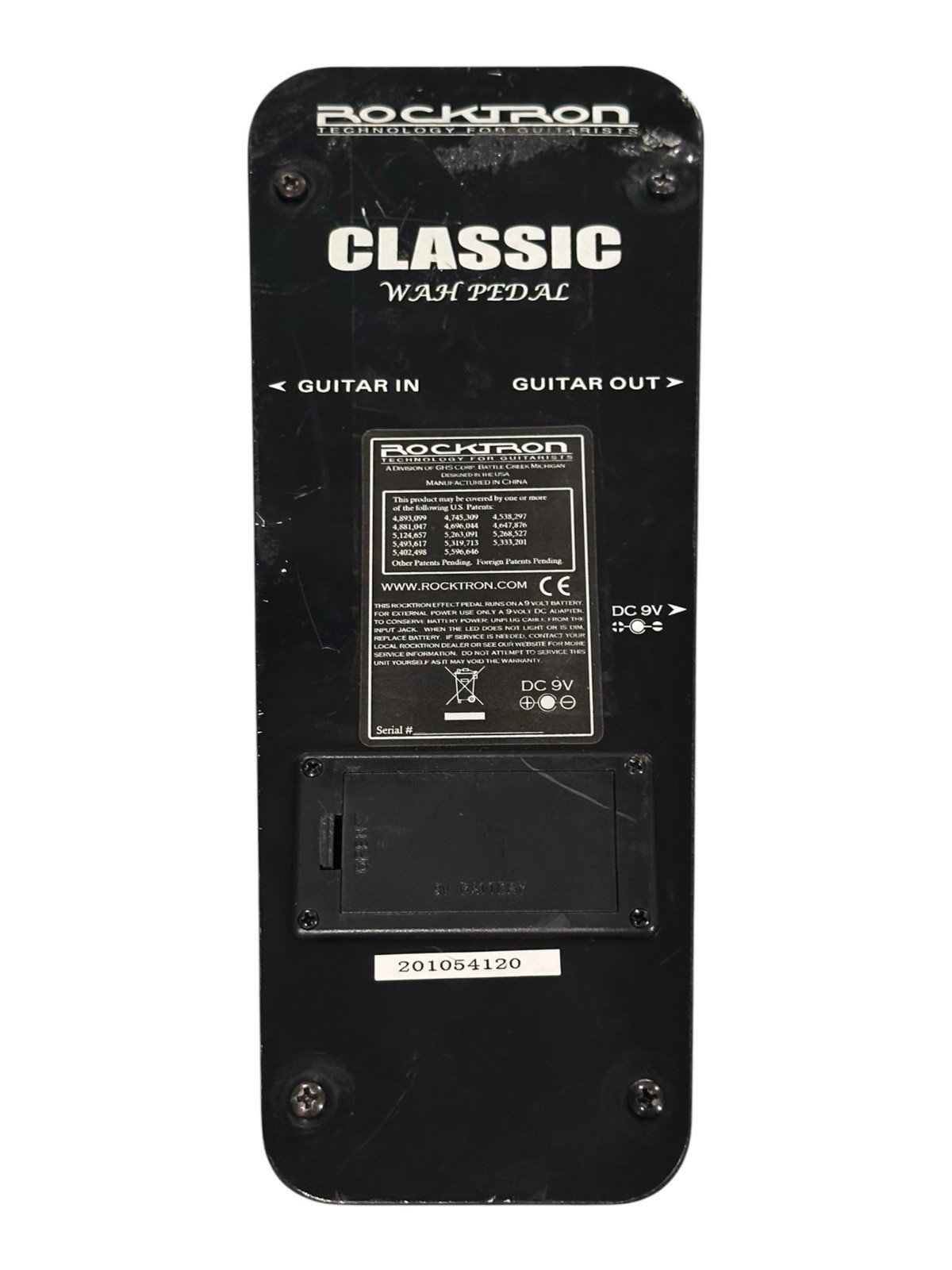 Rocktron Classic Wah Pedal