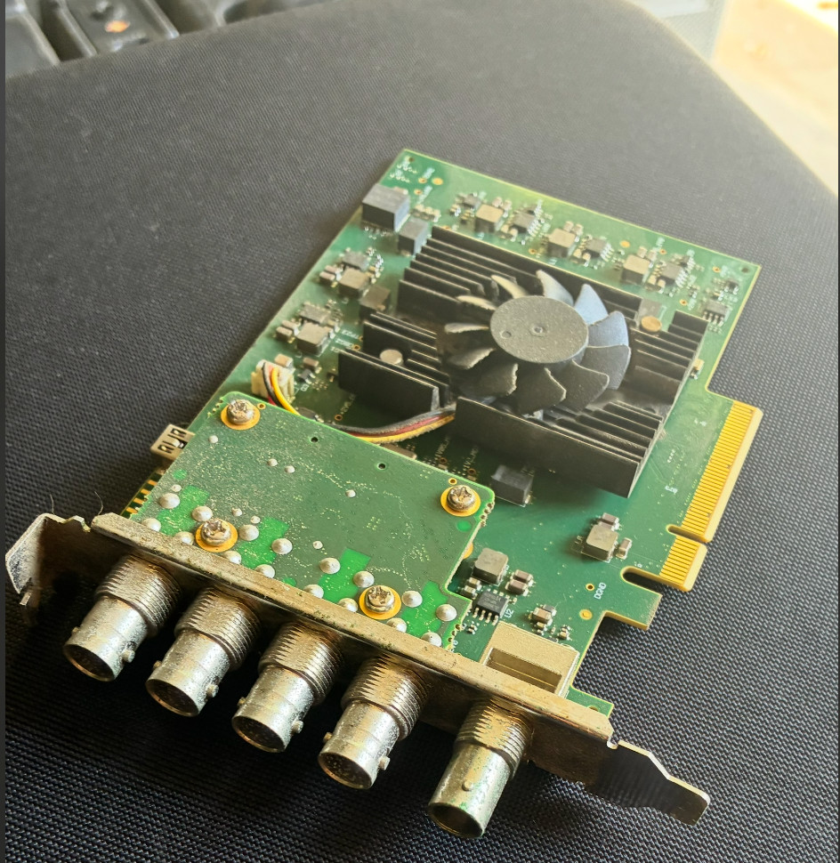 Blackmagic Design DeckLink 4K Pro 12G-SDI PCIe Capture & Playback Card