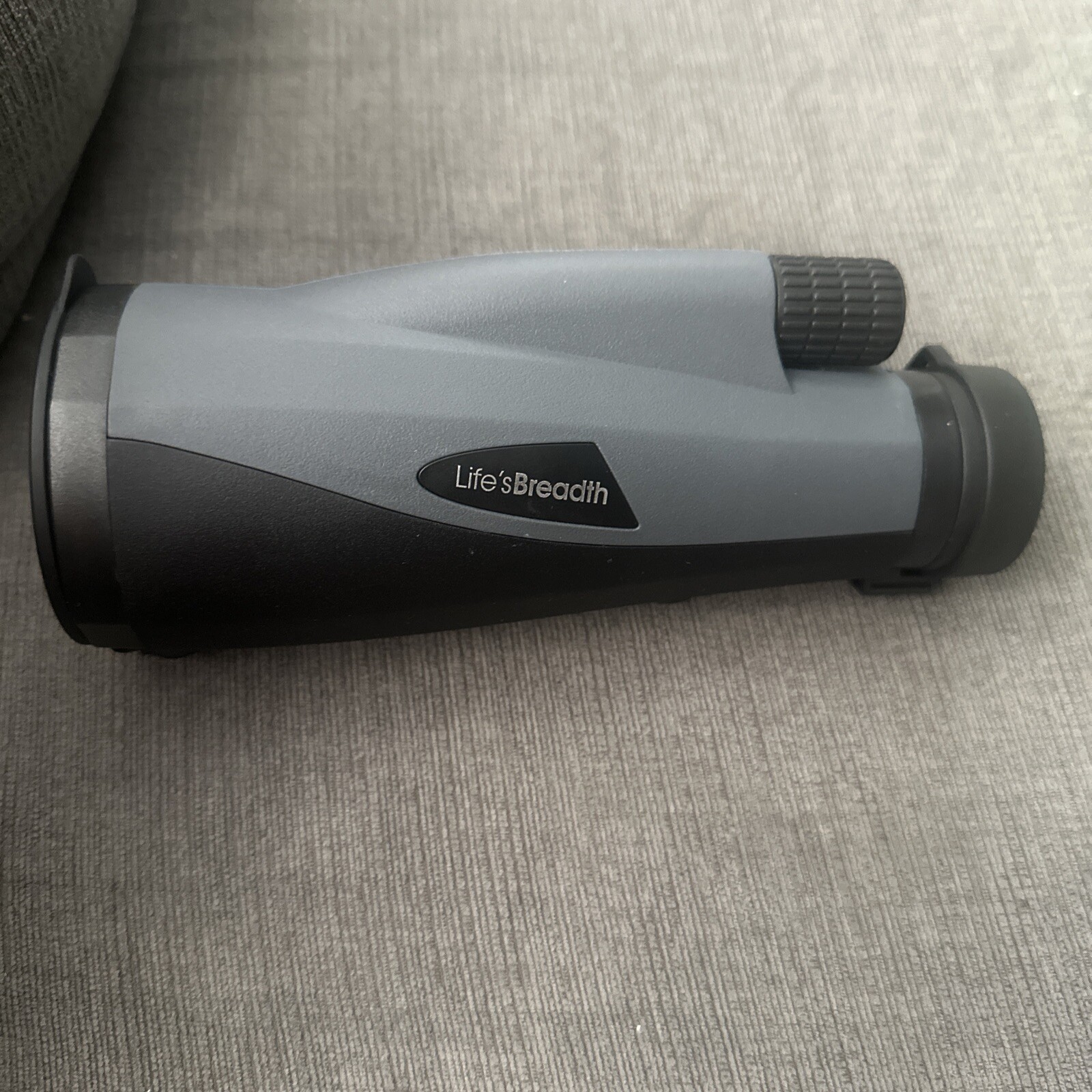 12×60 Monocular Telescope with Case Life’s Breadth Gray Color