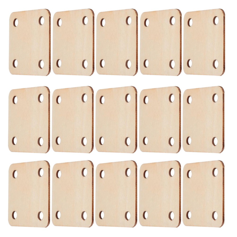 36 Pcs Woven Wood Chips Replaceable Weaving Cards Needlework Project