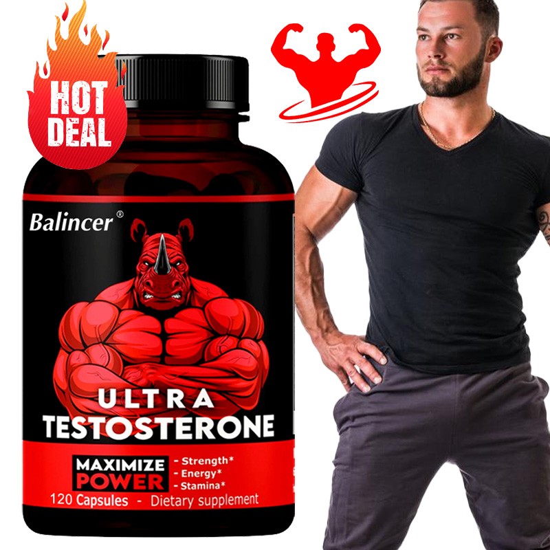 Tribulu Terrestris Testosteron Booster 120 Caps Enhance Energy Stamina Strength