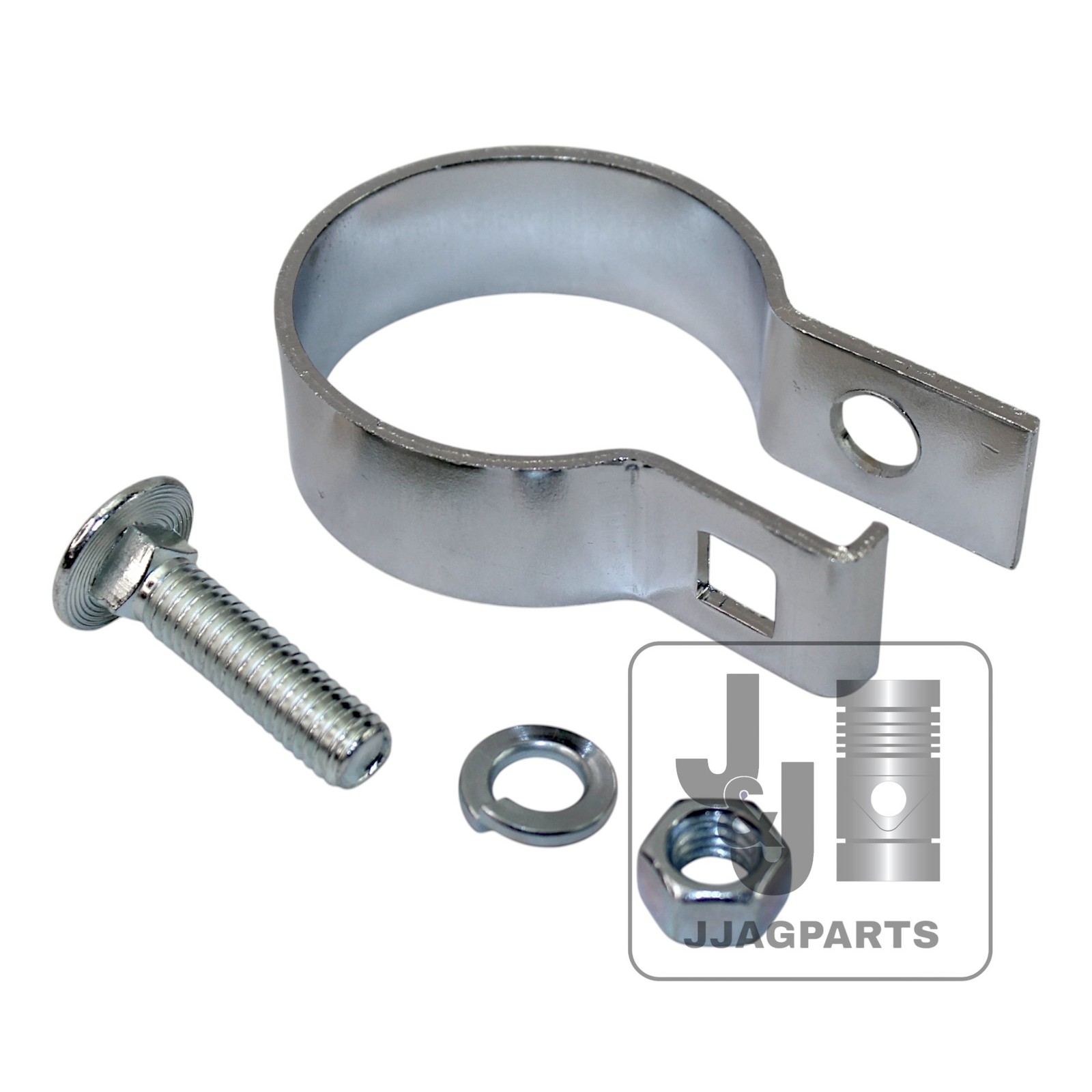 Chrome Muffler Clamp Fits Ford Tractor 501 601 701 800,801 900 901 5000