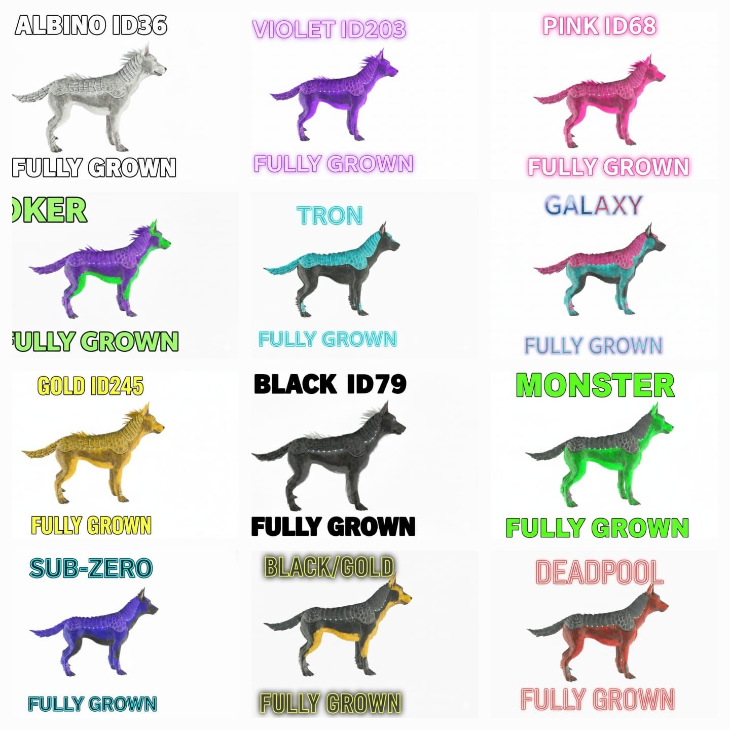 Armadoggo Fully Grown [Top Status] Ark ascended Pve Official PC/XBOX/PS5