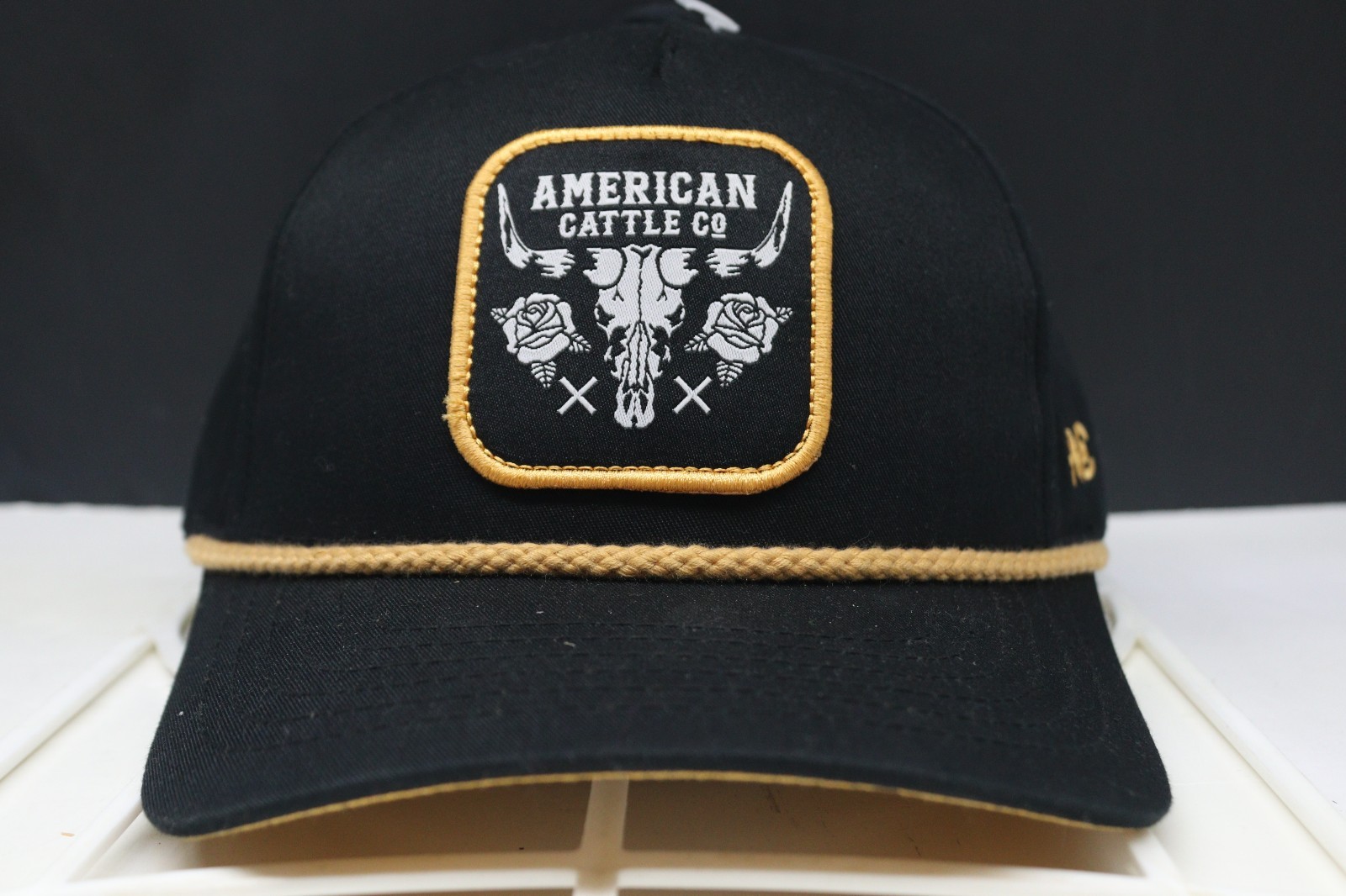 American Cattle Co. Longhorn Adjustable Snapback Western Hat (US, Alpha, One